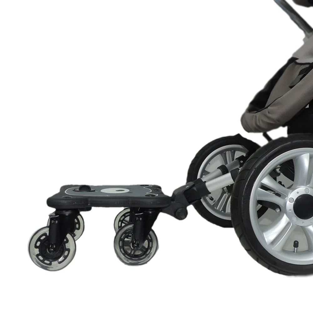 Eichhorn Kinderwagen Cozy B Rider + Sitz mit Lenkrad, schwarz