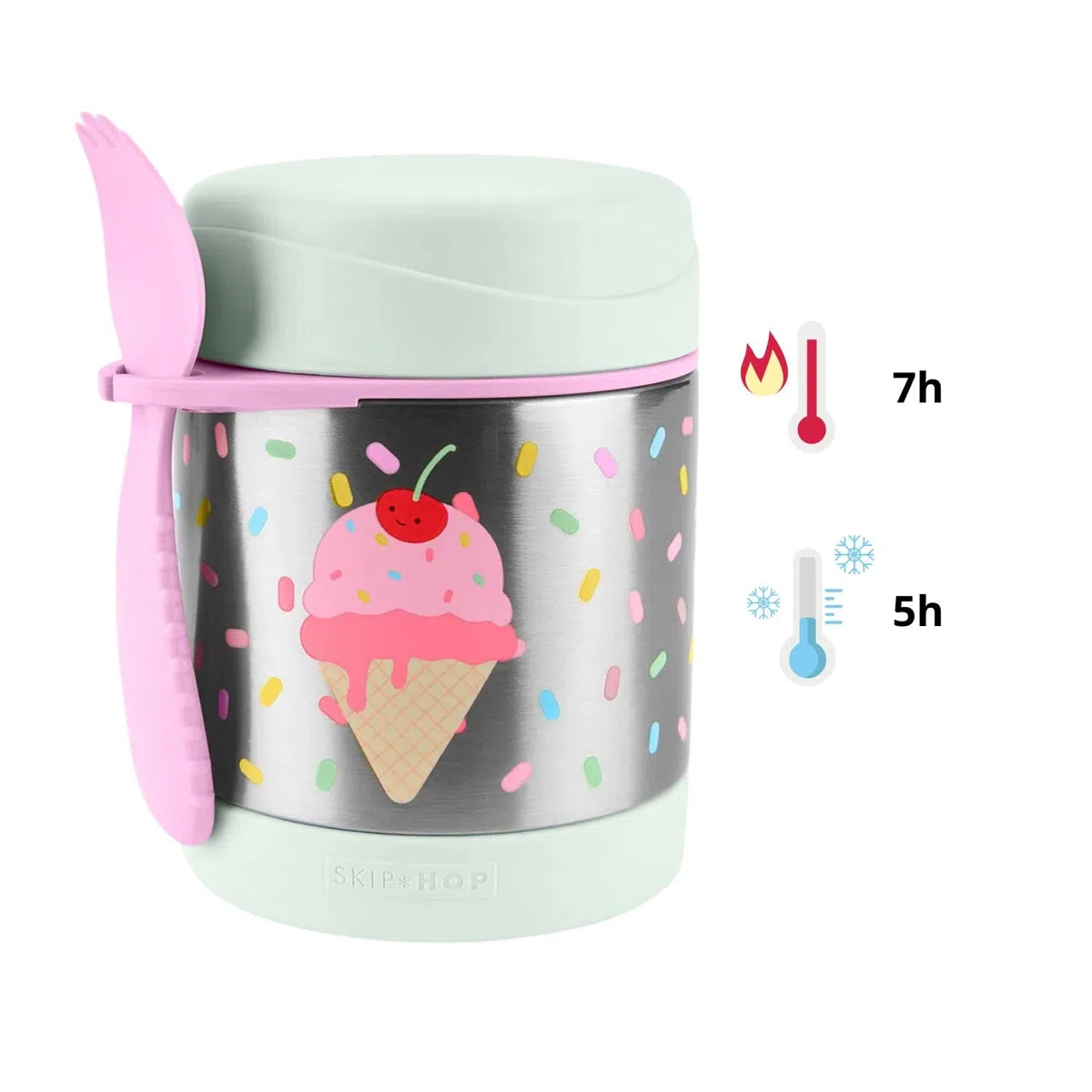 Skip Hop Isolierte Babynahrung Glas Sparks Ice Cream