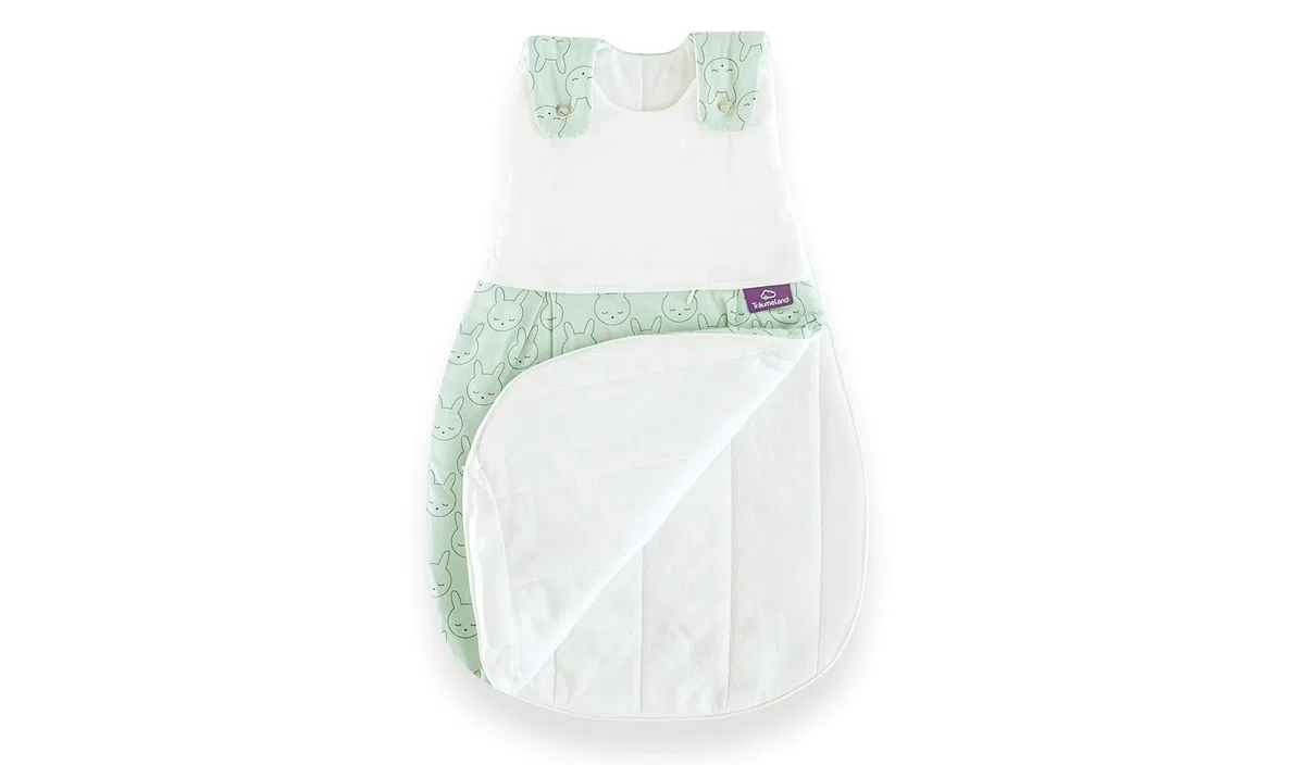 Träumeland S0102307 Außenschlafsack LIEBMICH Kuschelhase 80/86, mehrfarbig
