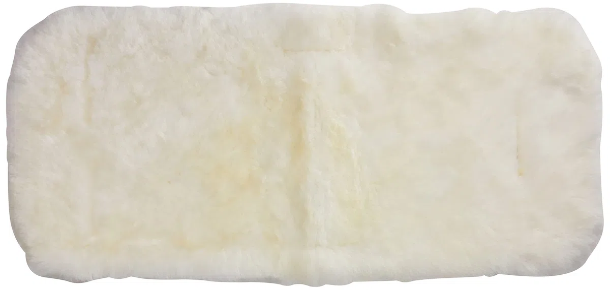Heitmann Felle 1596WE Lammfell-Einlage, weiß, 400 g