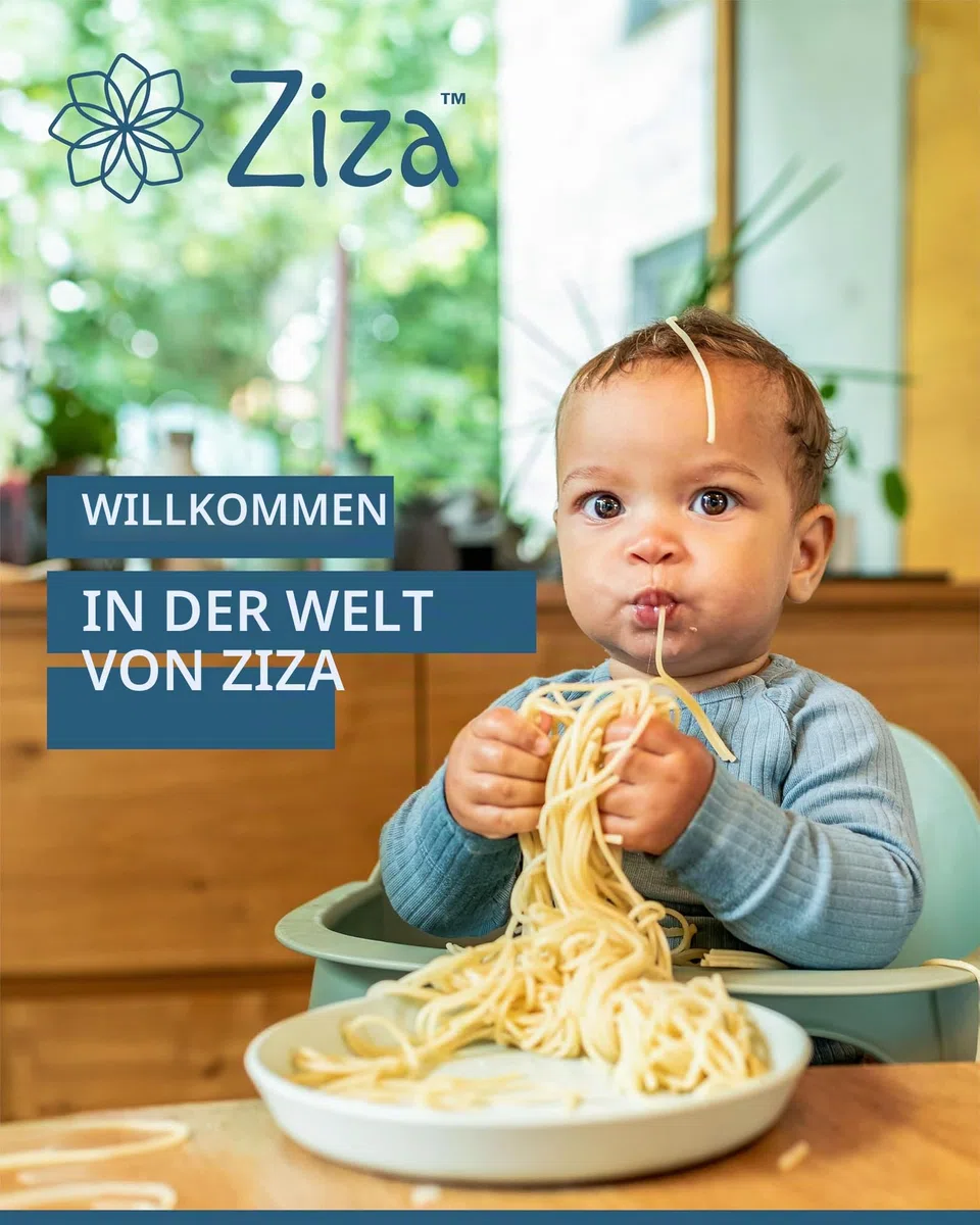 Ziza Spieltisch ab 1 Jahr Vanilla - Kindertisch für die ersten Lebensjahre ideal zum Spielen, Malen & Basteln, Robuster Tisch aus Holz mit Stabiler Stahlkonstruktion