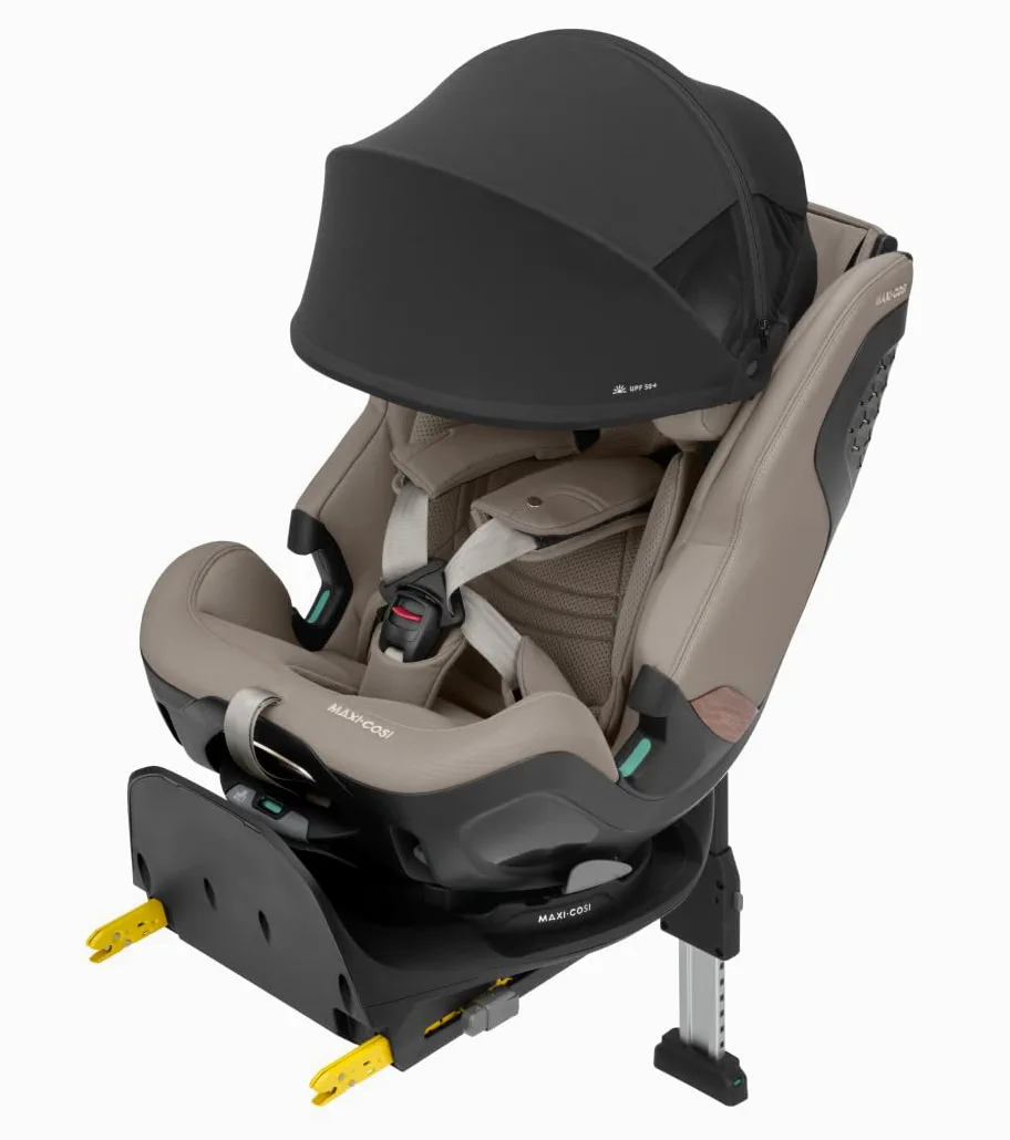 Maxi-Cosi Sonnenverdeck XL für Autositz Pearl XL Slide Pro und Emerald 360 Plus, Zubehör für Kindersitze, Stoff mit UPF 50+, Extragroßes Verdeck, Für komfortable Fahrten, Einfache Anbringung, Black
