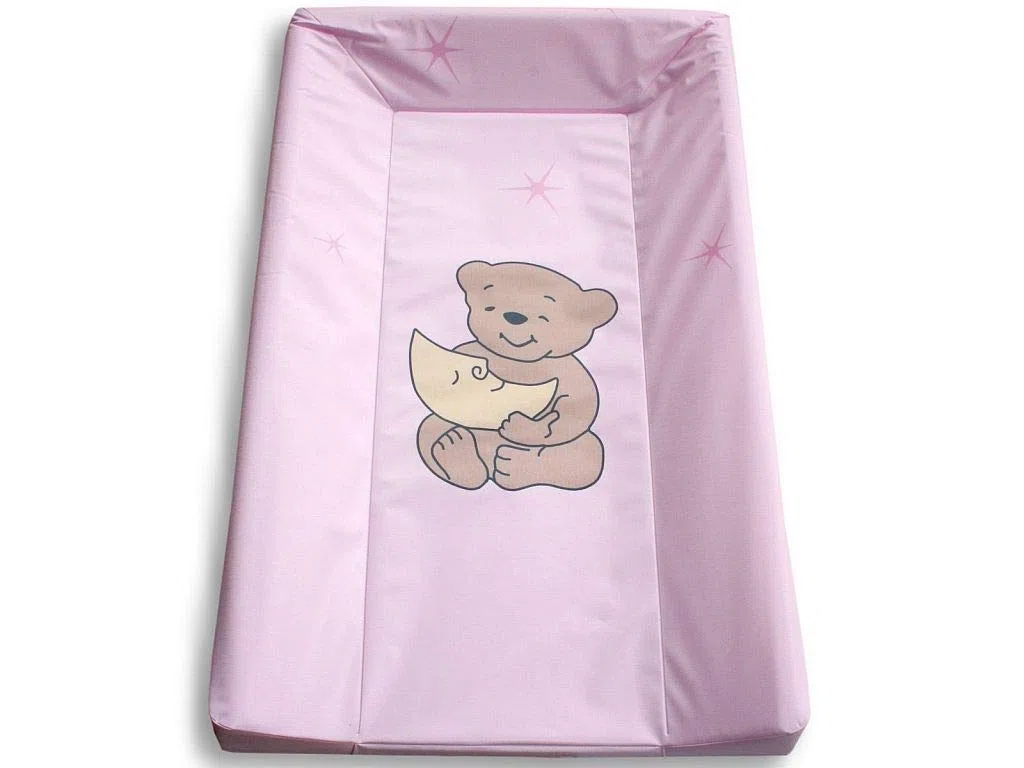 Wickeltisch Wickelbrett Wickelplatte Wickeltischauflage 80x50 cm Phthalatfrei rosa