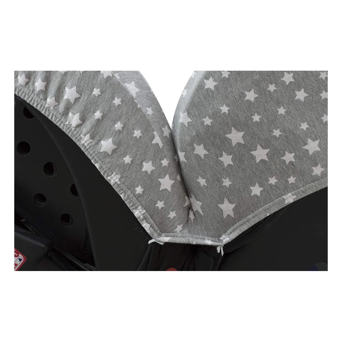 JYOKO Kids Bezug für Autositz Kompatibel mit Joie Stages, Every Stages, aus Baumwolle (White Star)