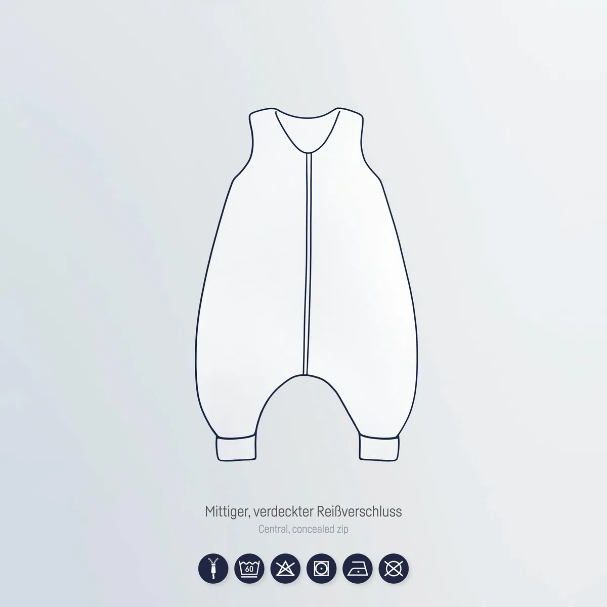 Julius Zöllner Schlafoverall Jumper aus Jersey Baumwolle
