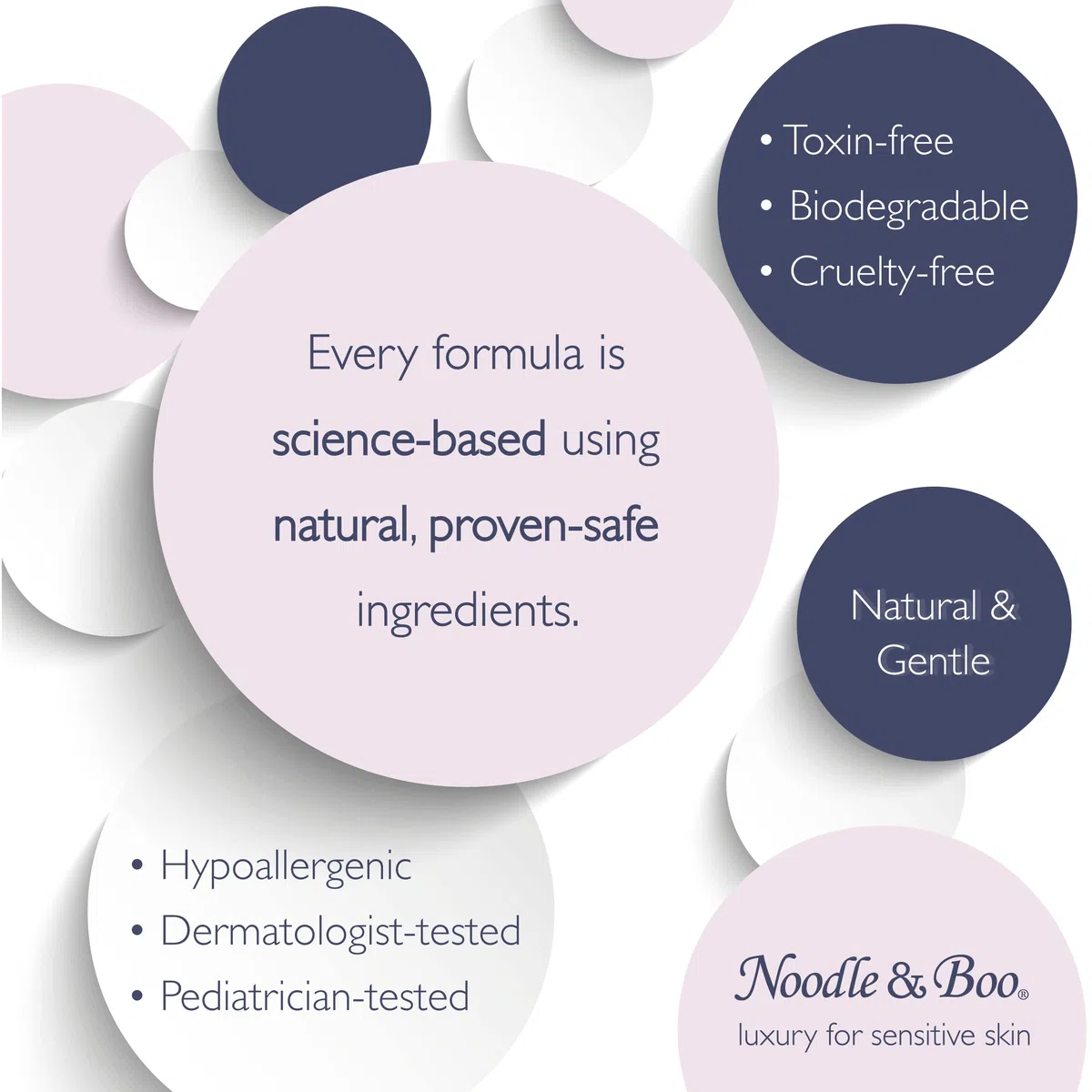 Noodle & Boo Fragrance Free Extra Gentle Shampoo für Baby-Ekzem-Pflege, 16 ml