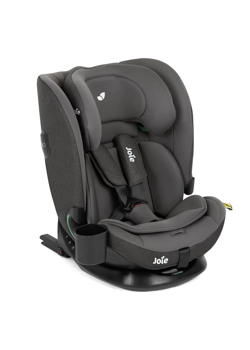 Joie i-Bold R129 i-Size Kindersitz, 15 Monate–12 Jahre (76–150cm), Thunder | Autositz mit Seitenaufprallschutz, GrowTogether™ Kopfstütze und ISOFIX für maximale Sicherheit unterwegs.
