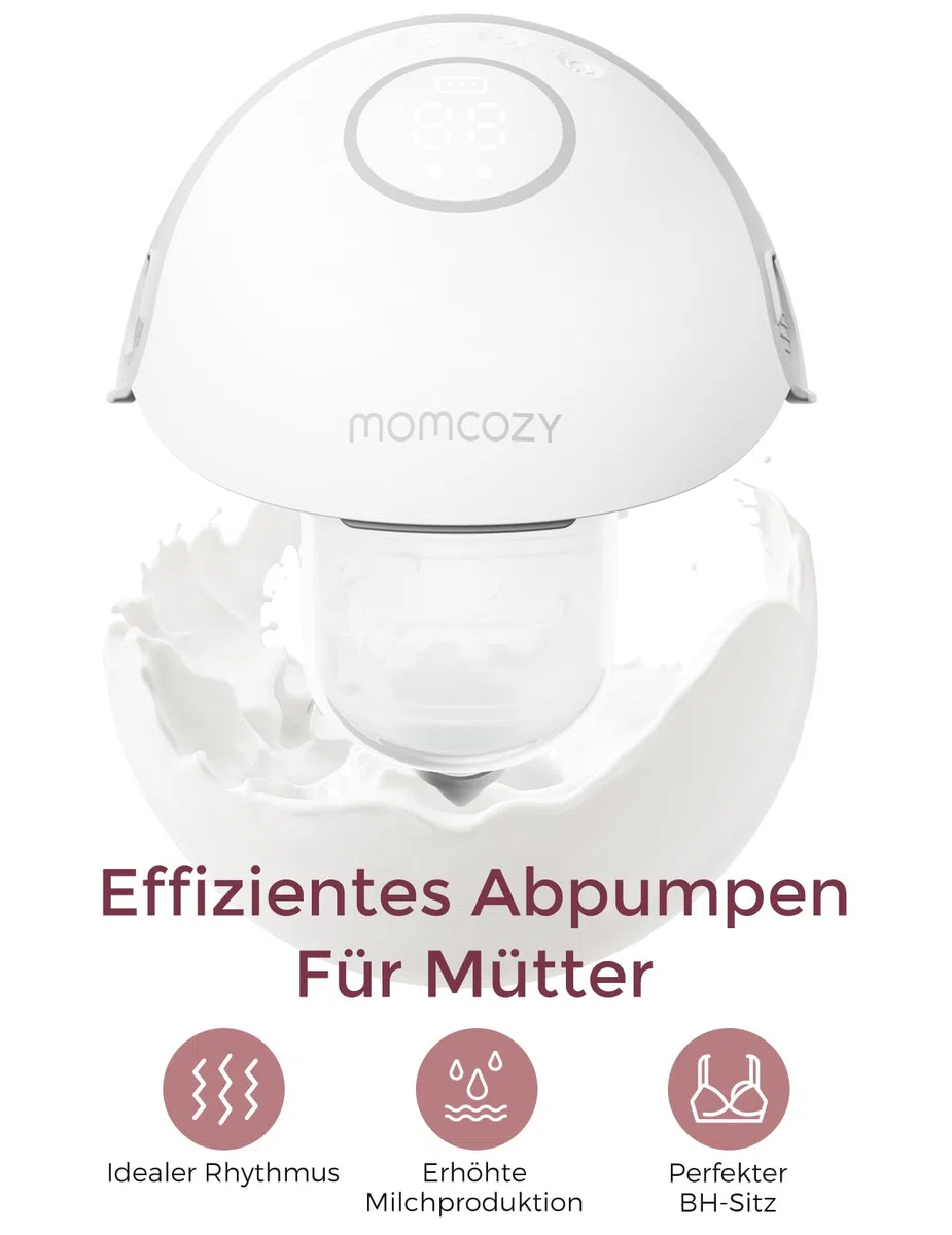 Momcozy Milchpumpe Mobile Style| M6, Tragbare Stillpumpe, Still-BH & Hands Free Pumping Tank Top, All-in-One-Pump- und Still-Tanktop für Damen Größe XL
