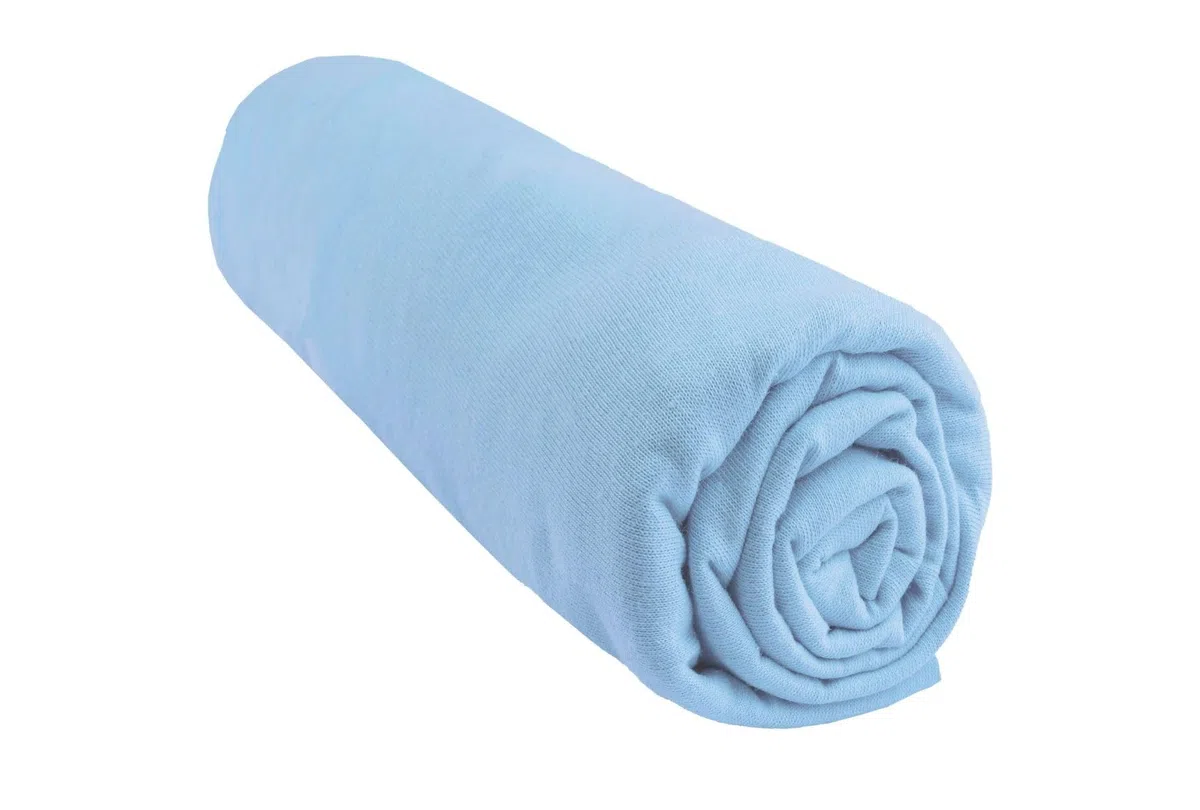 Spannbettlaken für Babybett, 60 x 120 cm, Jersey / Baumwolle, verschiedene Farben, 6 Stück