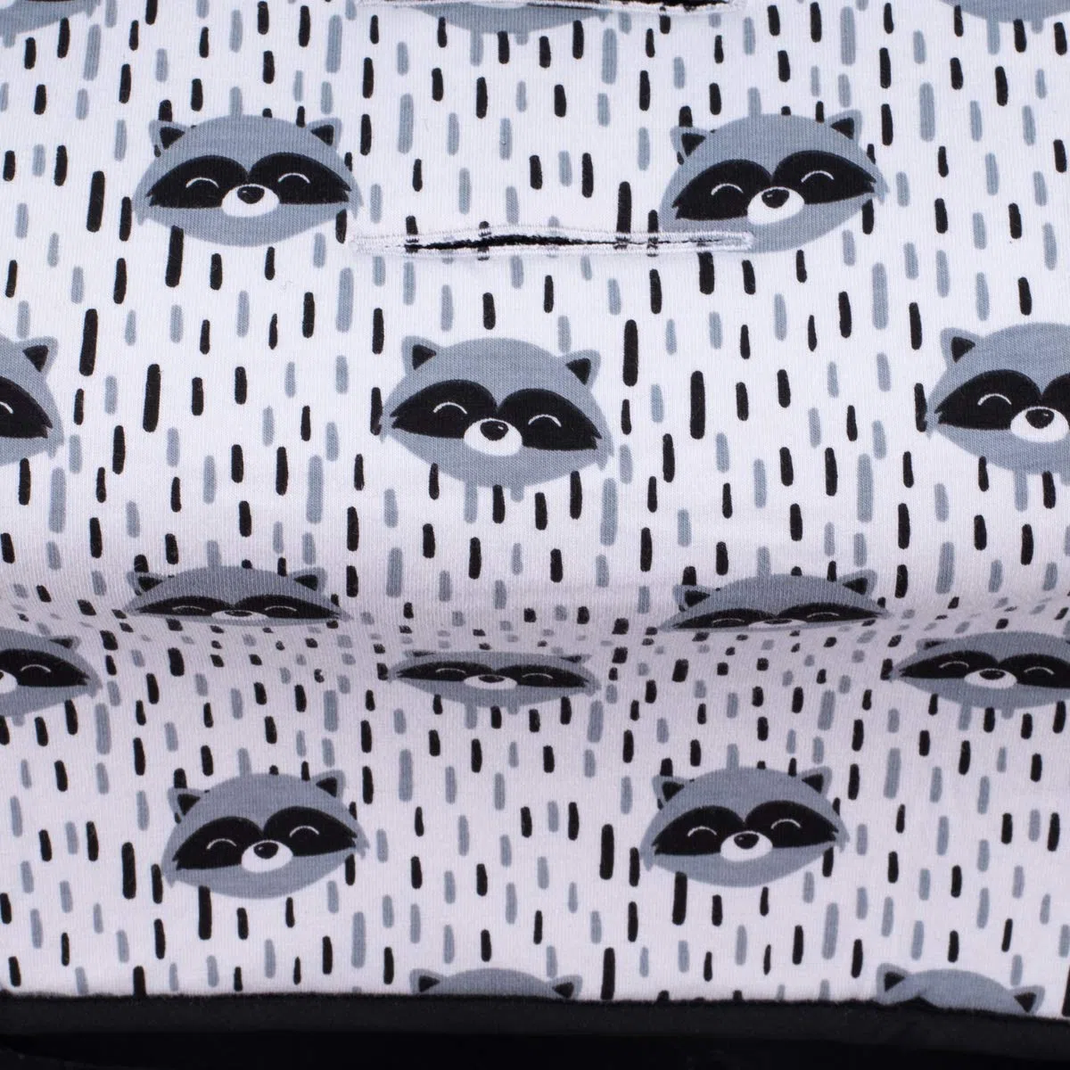 JYOKO KIDS Universal Matratze gepolsterten + Schutz des gepolsterten Geschirr für Kinderwagen (RACCOON)
