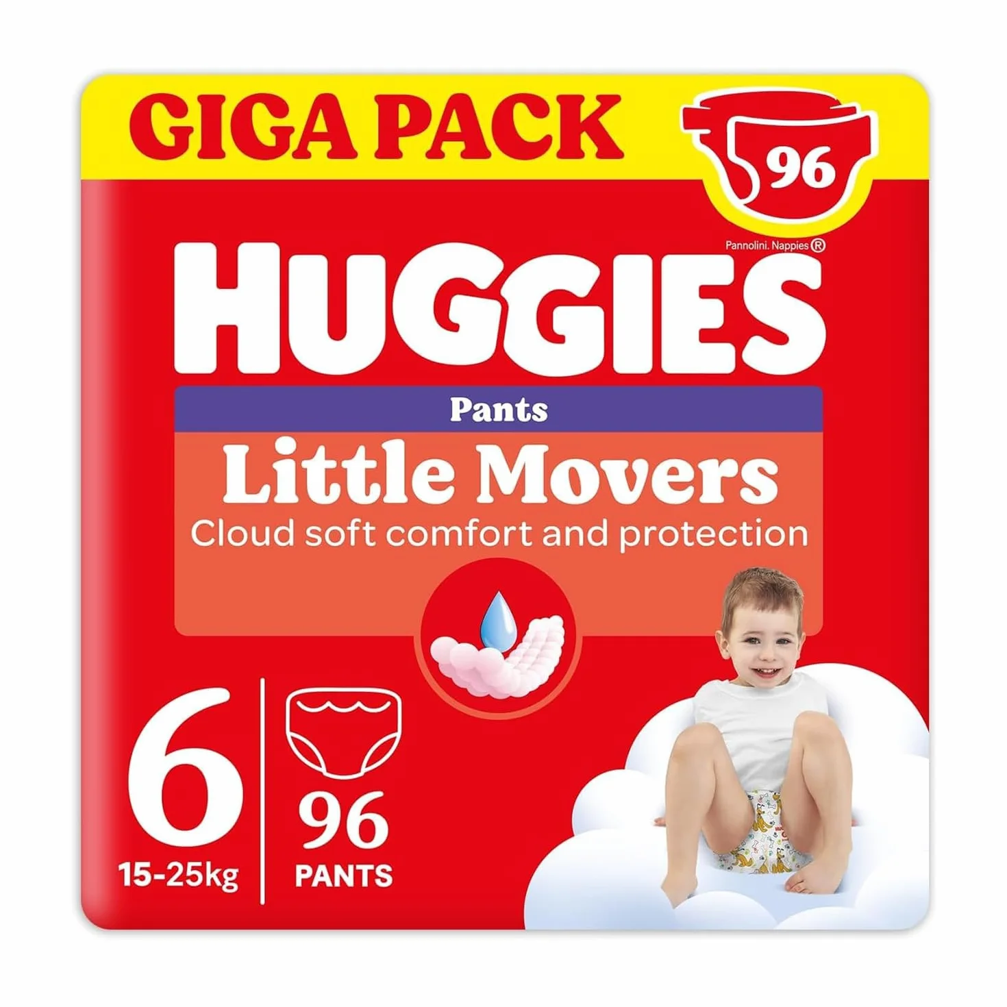 Huggies Pants Disney, Baby-Windeln Gr.6, 96 St. (2x48), Monatsbox