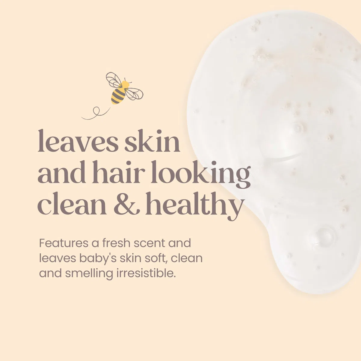 Burt's Bees Baby Shampoo & Wash, Original Tear Free Baby Soap - 21 Ounce Bottle