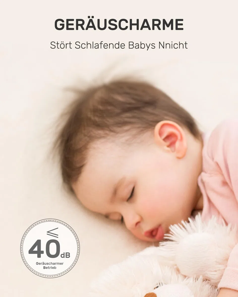 Nasensauger Baby, Nasensauger Baby Elektrisch, Elektrischer Nasensauger Baby Staubsauger Wiederaufladbar Mit 3 Saugstärken Musik Funktion Und 3 Größen Silikon Tipps