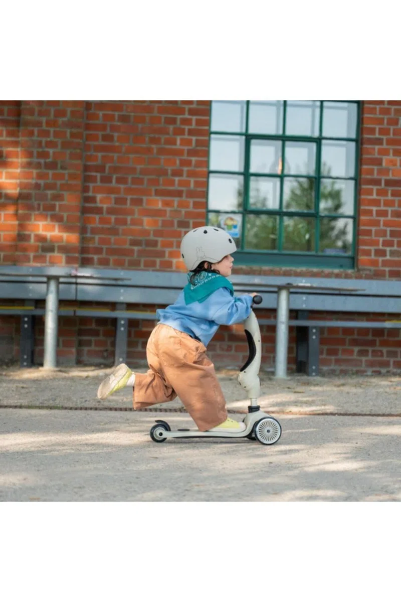 Highwaykick 1 Push and GO | Miffy Kollektion – 2-in-1 Lauflernhilfe und Kickboard