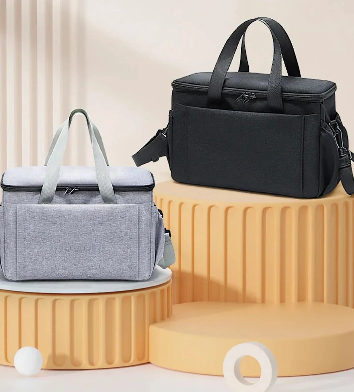 Wickeltasche Kinderwagen Universal Tasche Halter Kinderwagen Multifunktionale Mama Windel Tasche Trolley Organizer Lagerung Kinderwagen Zubehör Reise Buggy Taschen(Side Bag)