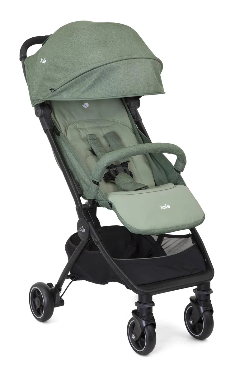 Joie pact™ Buggy, leicht & kompakt faltbar, flache Liegeposition, Travel-System-kompatibel, vorwärts gerichtet, von Geburt bis 3 Jahre (0–15kg), laurel
