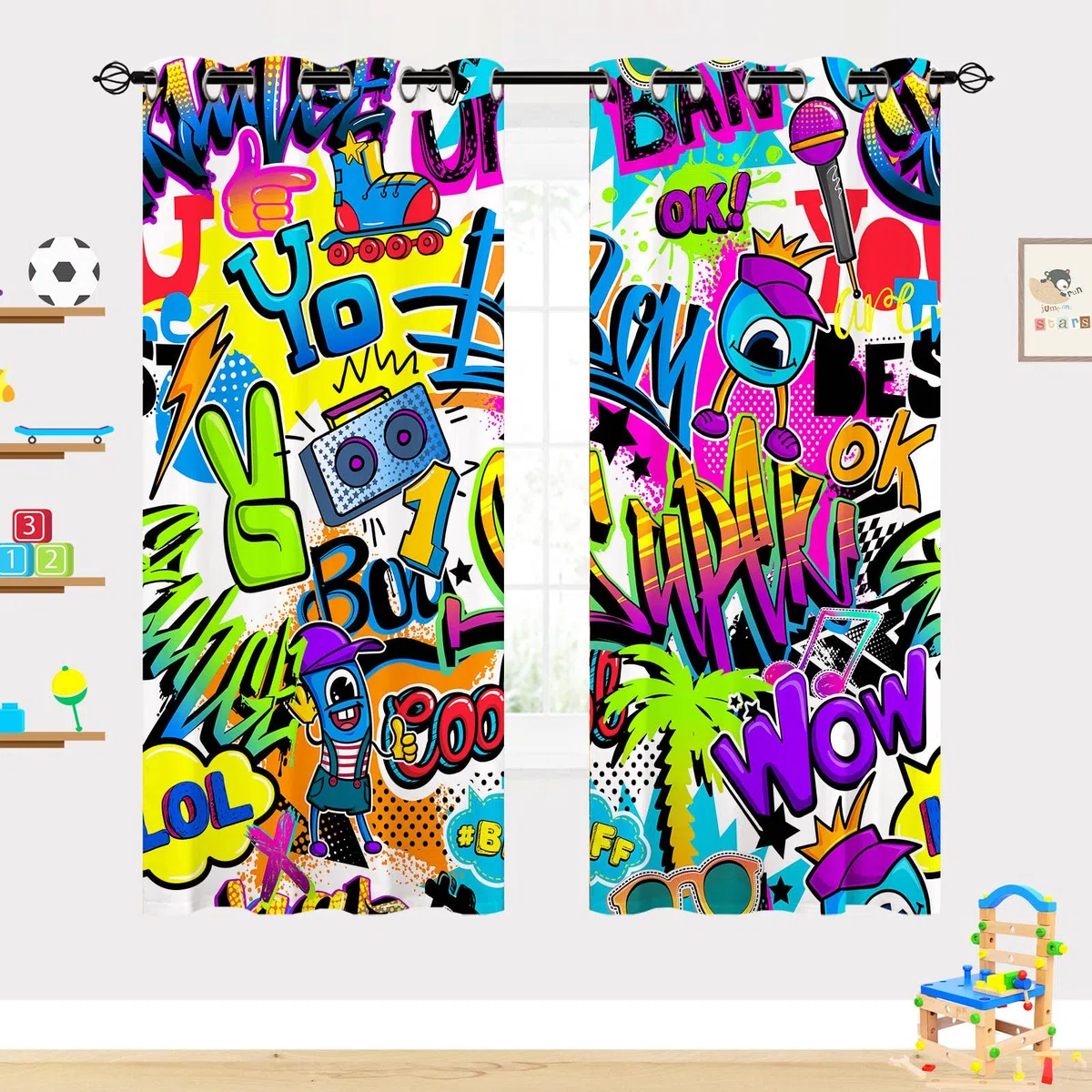 Weicher, flauschiger Kinderzimmerteppich, Kinderzimmer, Dekoration, rutschfest, Zottelfell-Teppich, modern, für den Innenbereich, Wohnzimmer, Teppich für Kinderzimmer