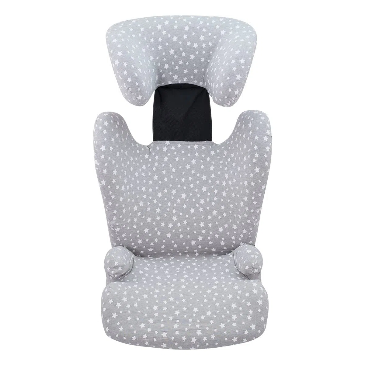 JYOKO KIDS Bezug kompatibel mit Britax Romer Kidfix, aus Baumwolle (Romer Kidfix, WHITE STAR)