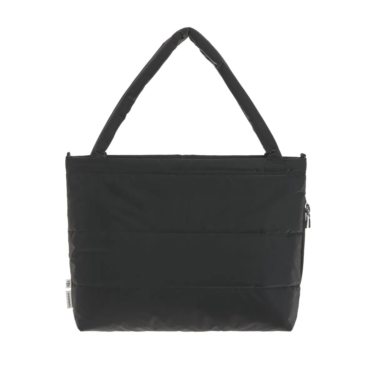 LÄSSIG Baby Wickeltasche Shopper mit Kinderwagenbefestigung/MIX Shopper black