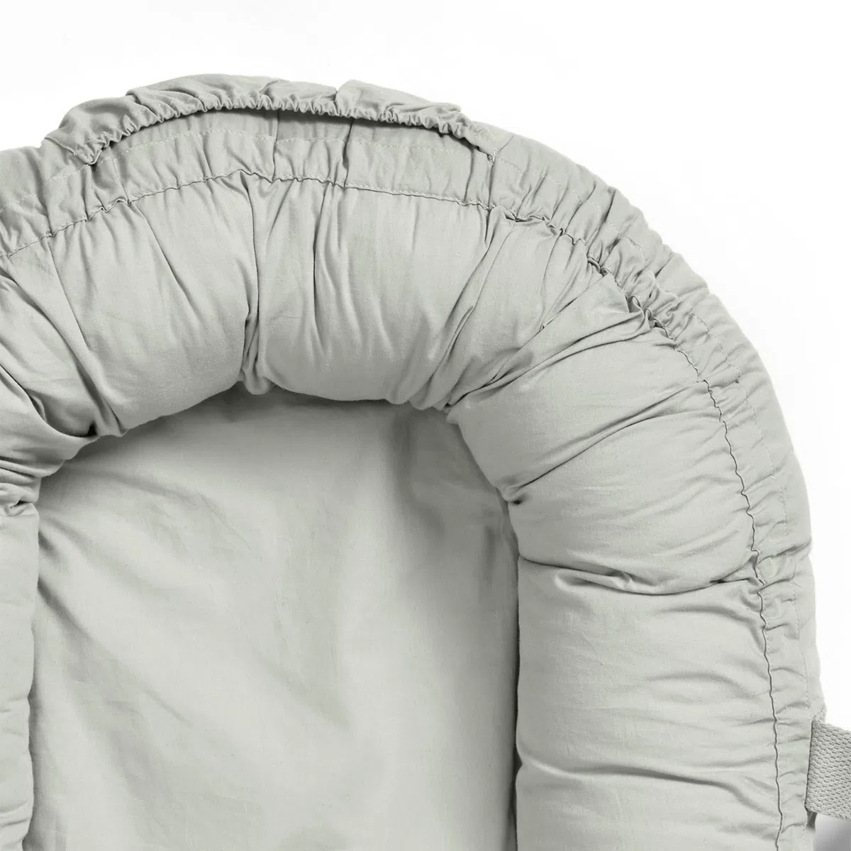 Elodie Details Babynest Kuschelnest Tragbare Babynestchen Neugeborene Kokon für Babys und Säuglinge, Waschbare Reisebett Baby Nestchen 100% Baumwoll 78x45 cm – Mineral Green