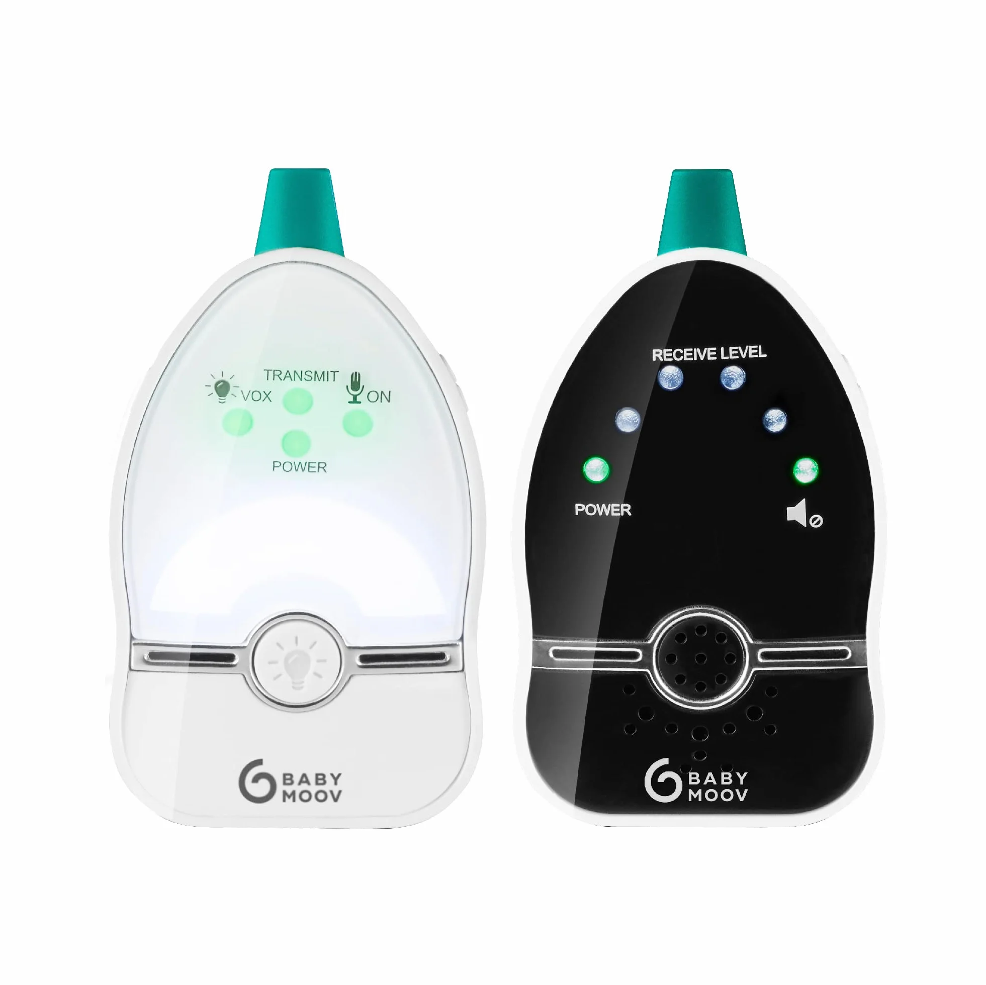 Babymoov Babyphone Easy Care - Digital Green Technology, niedrige Strahlung, 500m Reichweite
