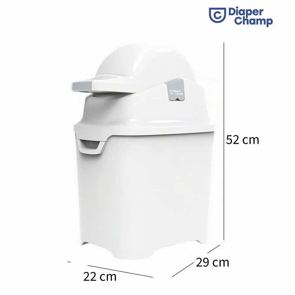 DiaperChamp 2101 Diaperpail, Windeleimer, weiß