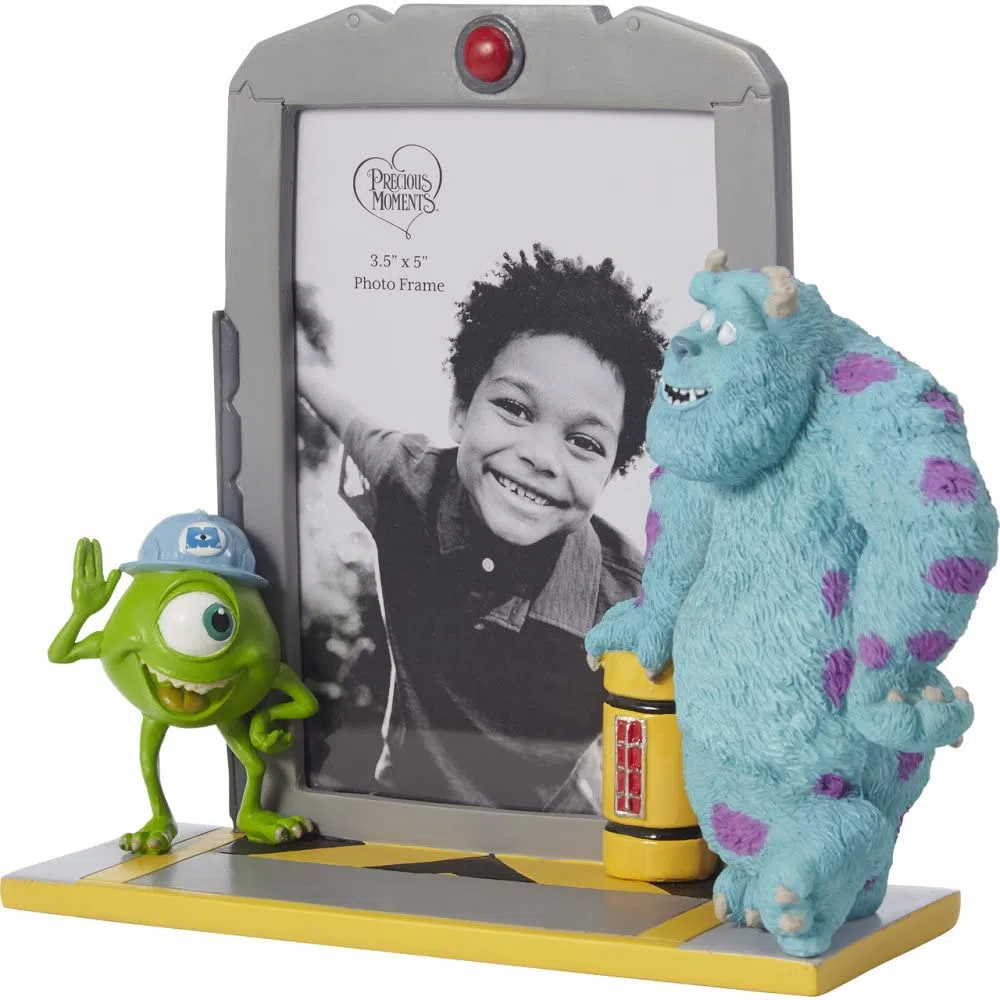 Precious Moments Monsters Inc. Bilderrahmen | Disney Showcase Pixar Monsters, Inc. Love Your Inner Monsters Inc. Bilderrahmen aus Kunstharz | 7,6 x 12,7 cm Bild | Disney Decor & Geschenke |