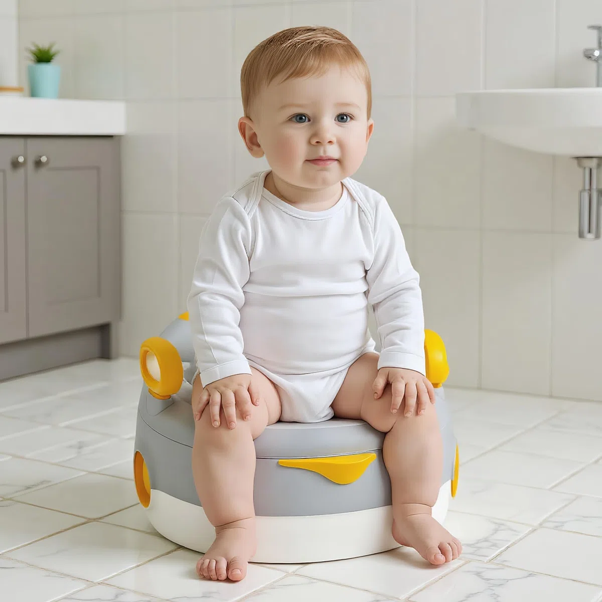 Töpfchen Toiletten Training Kinder Toilettenaufsatz | Mit Hocker Und Sitzkissen Für Kleinkind Zu Hause Unterwegs Im Kindergarten