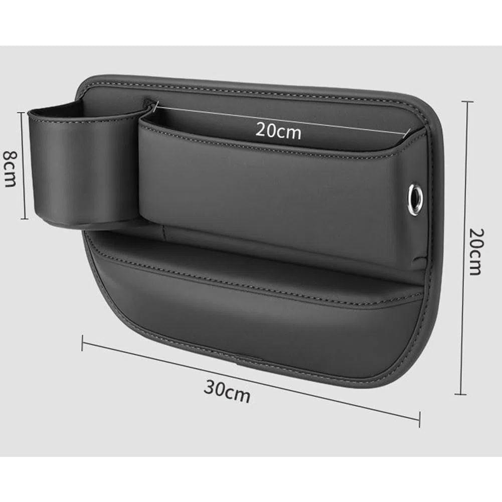 Organizer Autositz LüCken Für Fiesta MK6 2002-2012, Aufbewahrungsbox Autositze Lücken Gap Storage Box Auto Seitentaschen Handys Geldbörse,H
