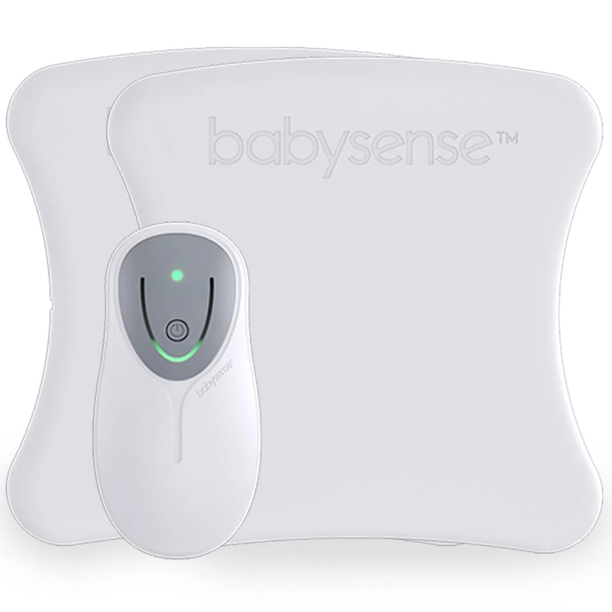 Babysense 8 – Baby-Bewegungsmonitor mit Echtzeit-Warnungen, zwei Sensormatten zur vollständigen Abdeckung des Bettbereichs, für den Heimgebrauch