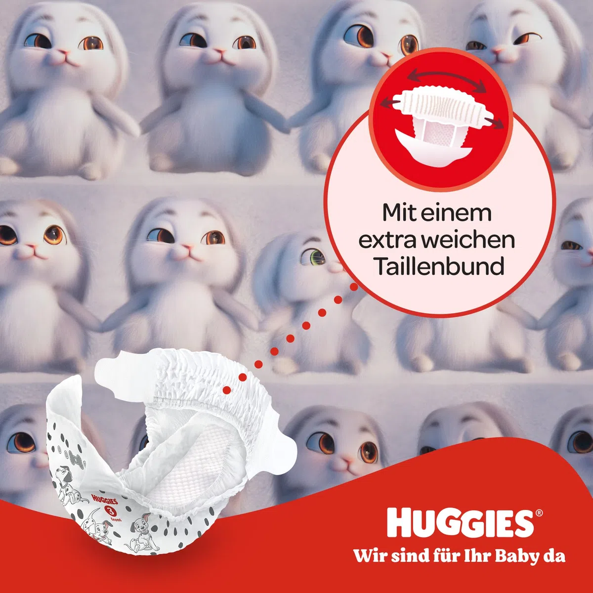 Huggies Baby-Windeln Little Movers Disney Größe 6, 102 St. (3 x 42)