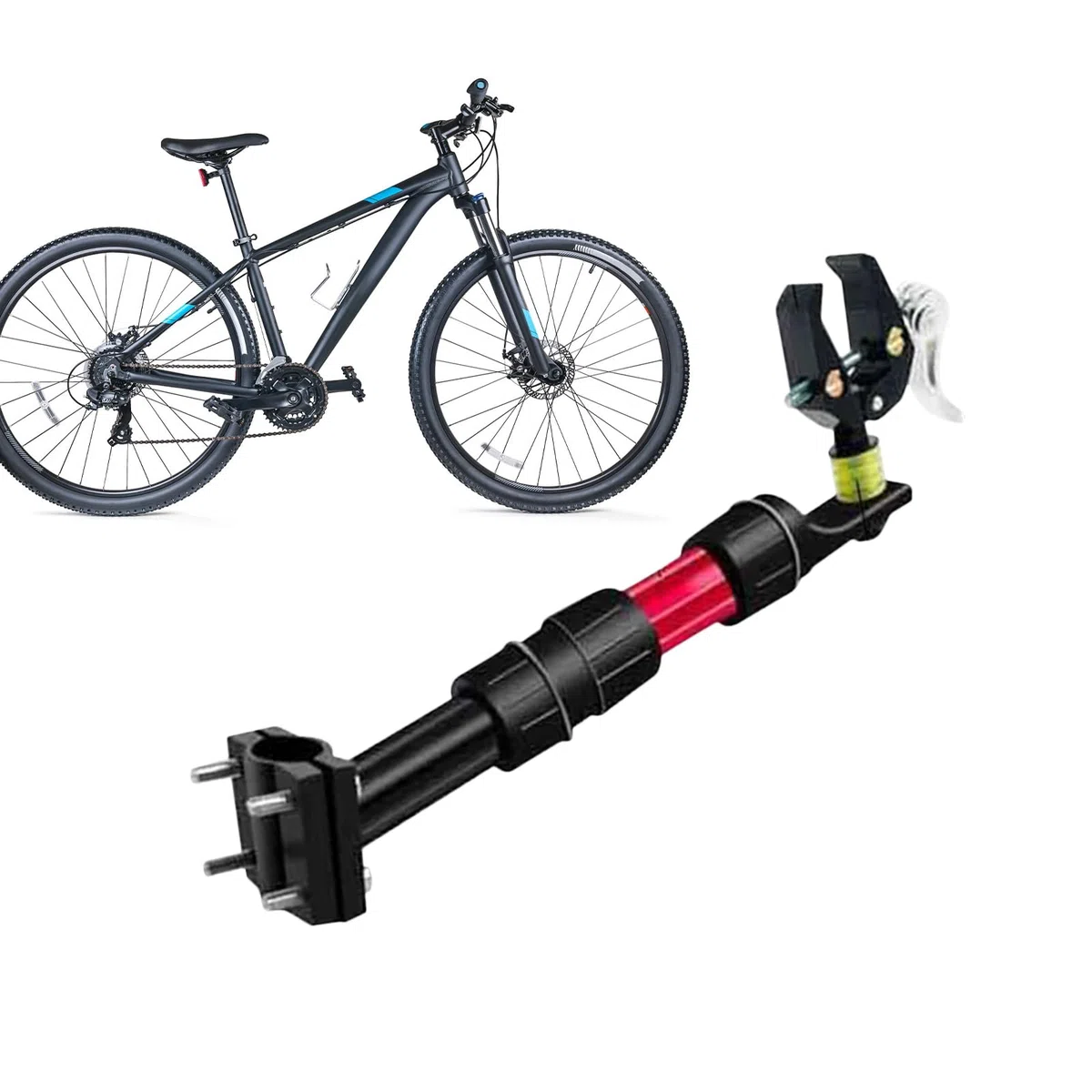 Fahrradanhänger Kupplungsverbinder Schwerlast, wetterfest, mit hoher | Fahrrad Lastenkupplung für Camping, Sport, Einkaufen, Pendeln, Outdoor-Trips, Reisen, Wandern, Angeln, Picknick
