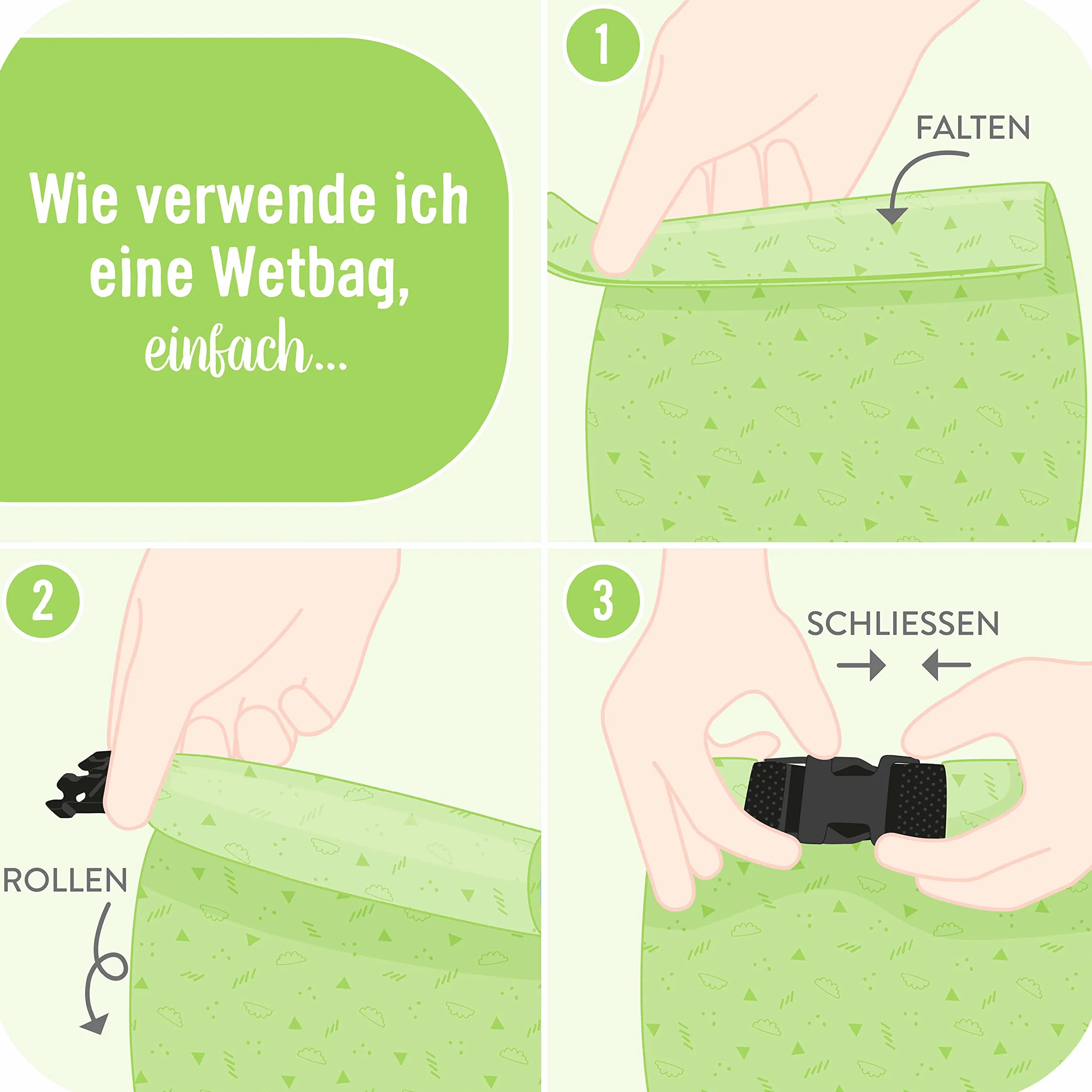Bambino Mio wasserdichte Tasche