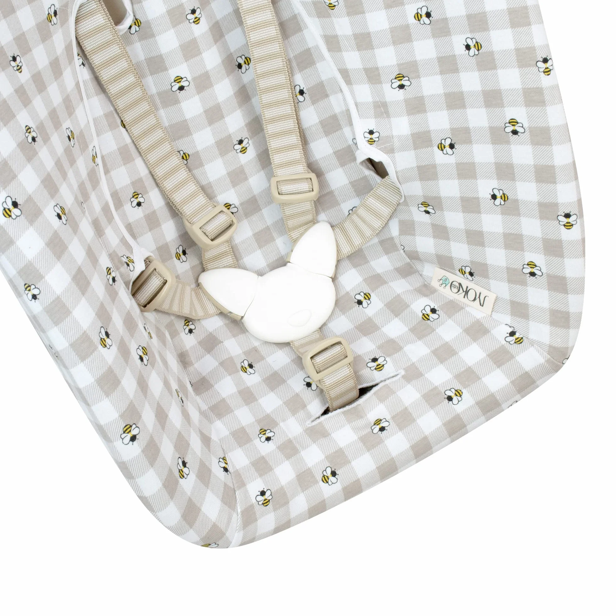 JYOKO KIDS Bezug kompatibel mit Stokke Newborn (Picnic Vichy)