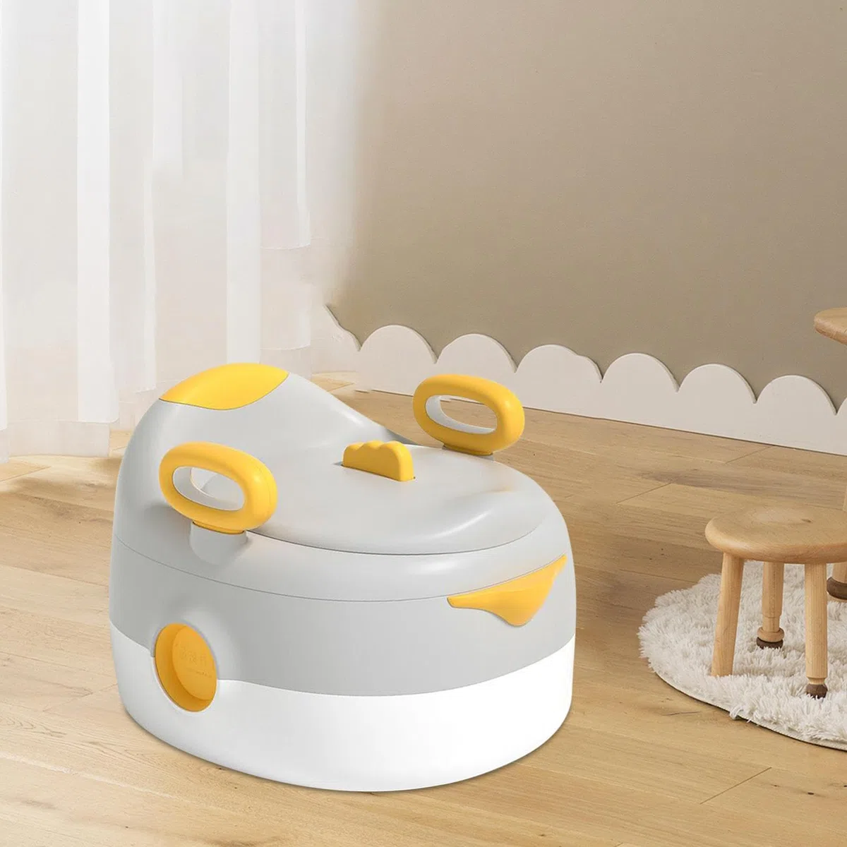 Töpfchen Toilette Kinder Töpfchen Trainingssitz | Mit Sitzkissen Für Mädchen 1-6 Jahre Kindergarten Badezimmer Reisen