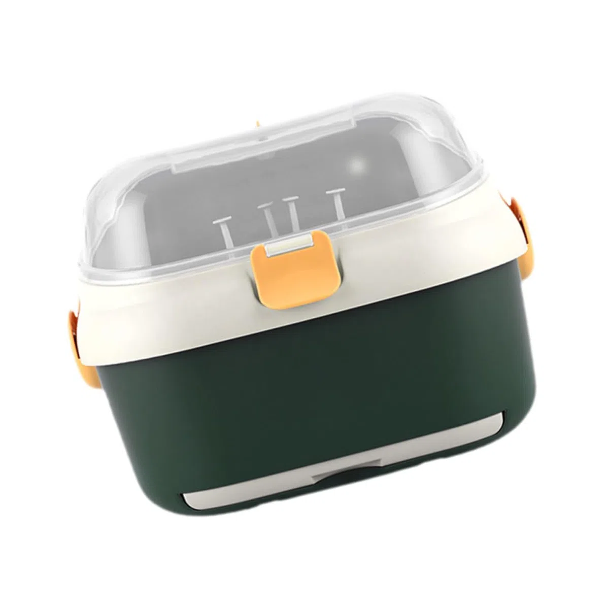 Aufbewahrungsbox mit Deckel Multifunktionale Babyflaschen aus Pp Flaschenhalter zum Trocknen und Staubdichtem Lagern für Babyprodukte im Haushalt