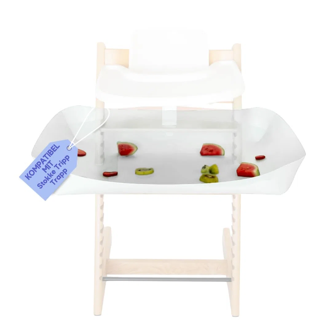 CATCHY Auffangschale Zubehör für Stokke Tripp Trapp Hochstuhl Food Catcher Krümel Kleckereien