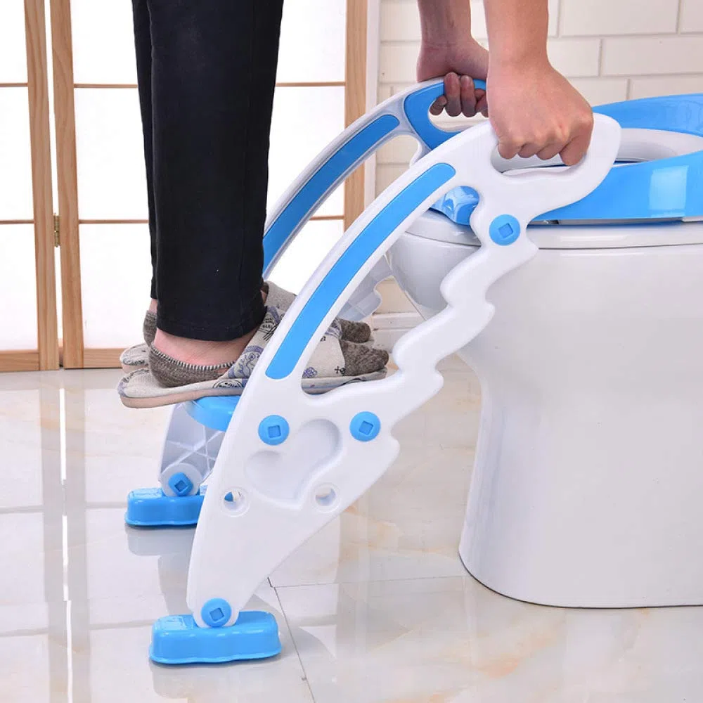 Topfchen Sitz Fir Kinder, Töpfchen-Toilettensitz-Baby-Kleinkind-Kinder-Toiletten-Trainer Mit Trittleiter Für Jungen Und Mädchen,Green