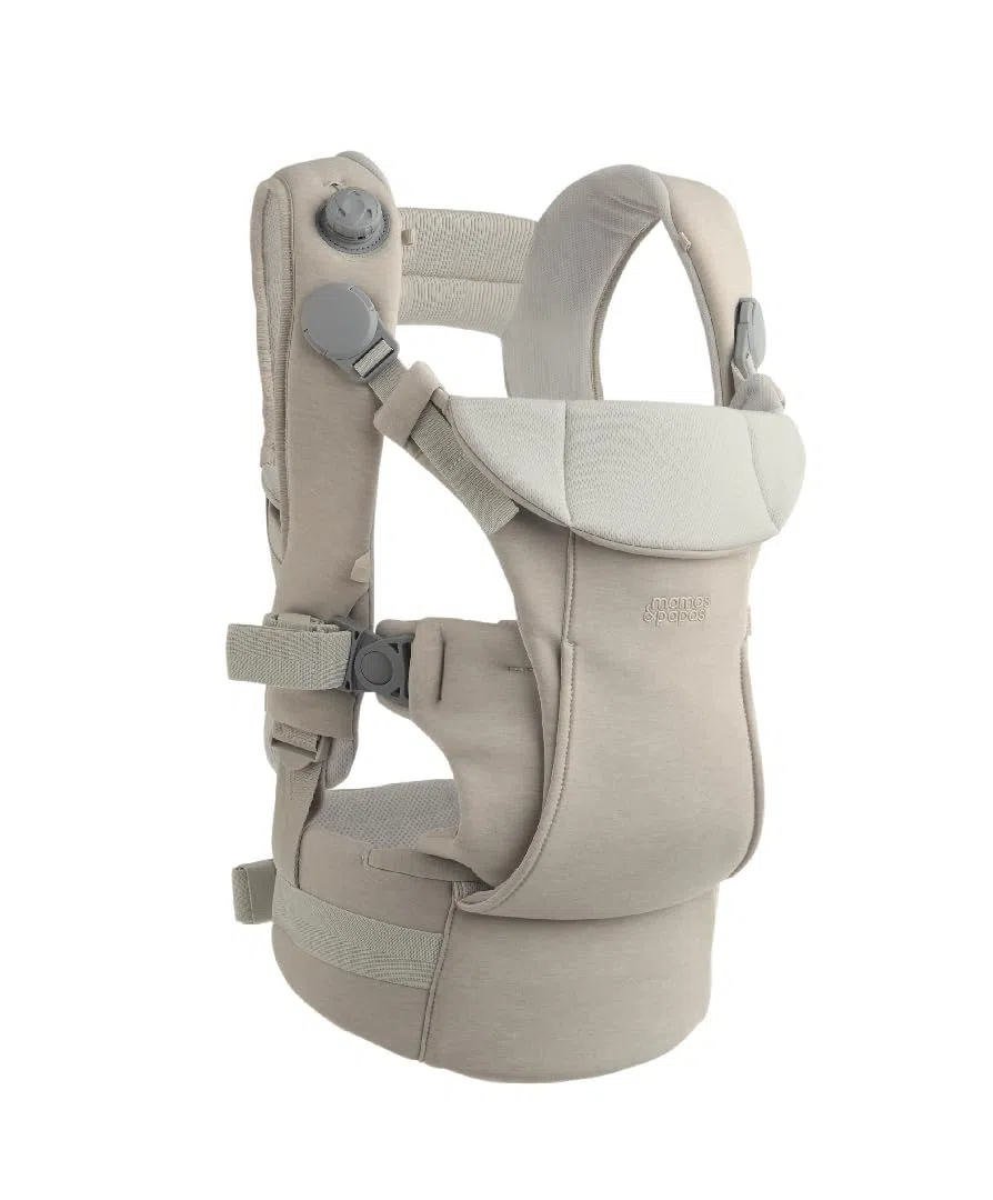 Mamas & Papas Kudo Babytrage - Kaschmir - Einfach zu montieren, anzupassen & zu entfernen, innovatives Design, ergonomische Unterstützung, gesunde Körperhaltung - 0-36 Monate