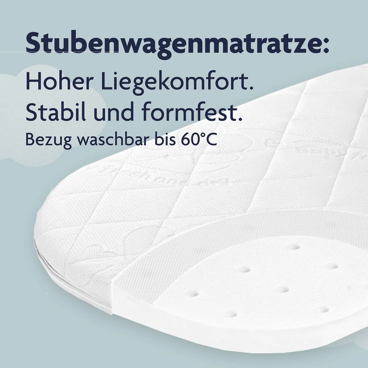 Julius Zöllner Stubenwagenmatratzen-Set Traumfänger Air XL 82x47 cm, 4-teilig