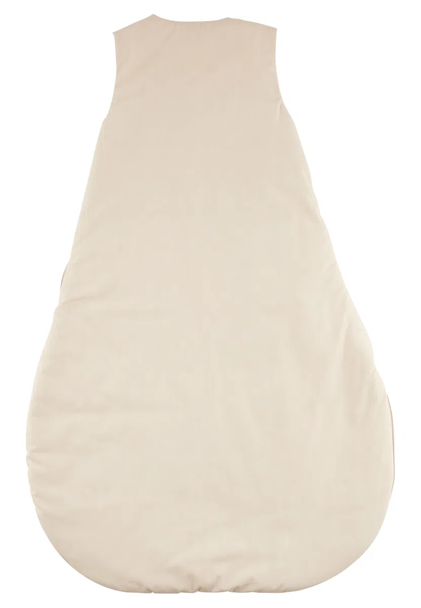 Sterntaler Schlafsack 80 cm Bauernhof - Kinder und Baby Schlafsack aus gemustertem Polycotton mit feuchtigkeitsregulierendem Futter, wattiert, seitliche Kabelöffnung, TOG 1,5 - beige