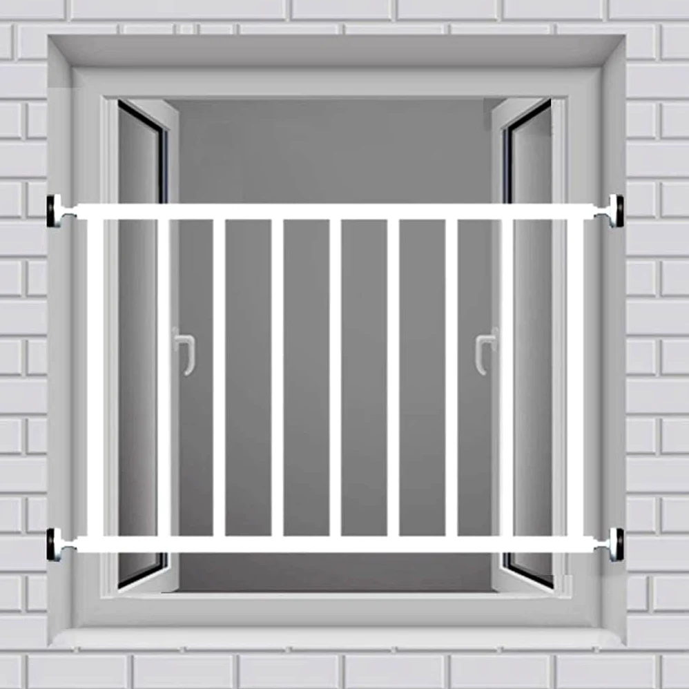 Schutzgitter für Fenster & Treppen | Einbruchschutzgitter | Sicherheitsgitter ohne Bohren | Kindersichere Fenstersicherung | Langlebige & zuverlässige Sicherheitslösung