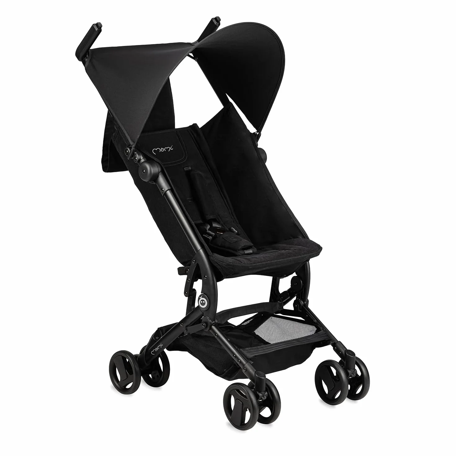 MoMi GRACE Reise Buggy Klein Zusammenklappbar - Kinderwagen bis 15kg ab 6 Monaten - Reisebuggy Handgepäck Geeignet - Leicht 6,2kg - 5-Punkt-Sicherheitsgurt