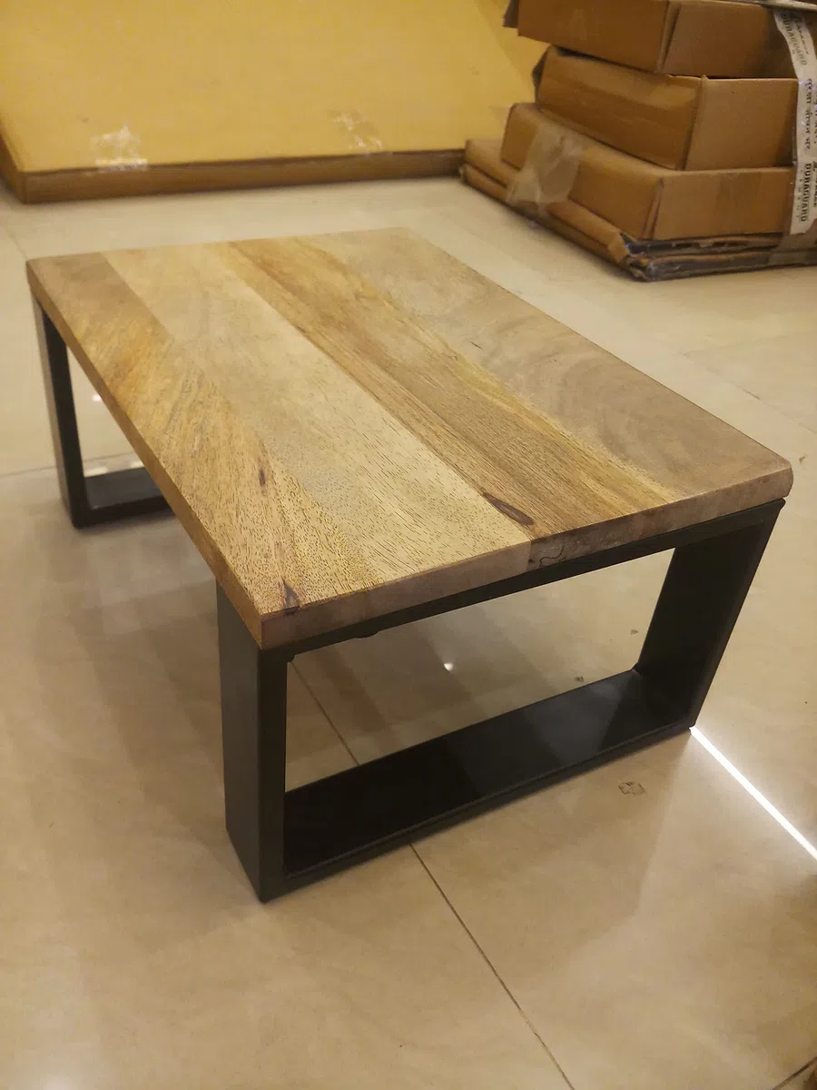 Tritthocker aus Mangoholz, hält bis zu 136 kg, Badezimmer-Tritthocker, Fußhocker für Kinder und Erwachsene, tragbar (Montage erforderlich)