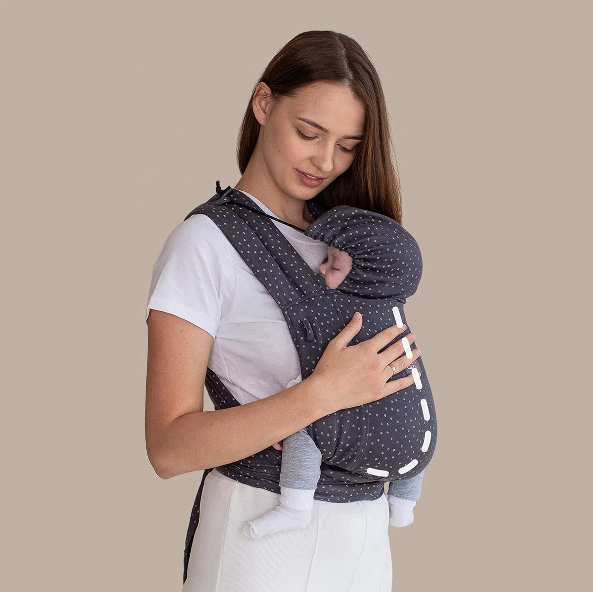 Baby carrier LoveTie - Stone