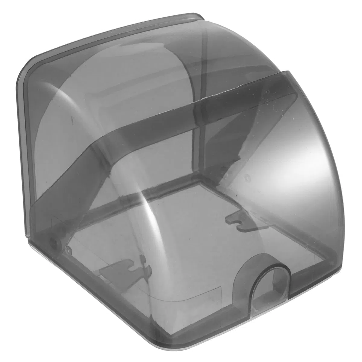 5Er-Box Steckdose wasserdichte Box Auslauf Abdeckung Aufladen Sicherheitssteckdose Bahnhof socket cover Elektrischer Steckdosen-Schutz Steckerschutz Steckdosenschutz Plastik Black